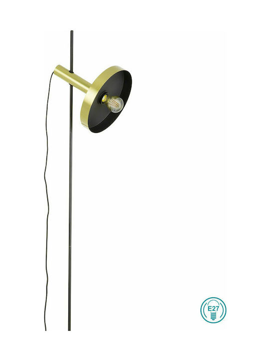 Faro Barcelona Whizz Floor Lamp H164xW30cm. with Socket for Bulb E27 Gold