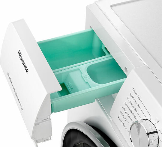 Hisense Πλυντήριο Ρούχων 7kg με Τεχνολογία Ατμού 1400 Στροφών WFQY7014EVJM