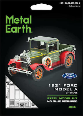 Fascinations Ford Earth 1931 Model A Метална Фигура за Моделизъм Автомобил 8.5x4x3.7см.