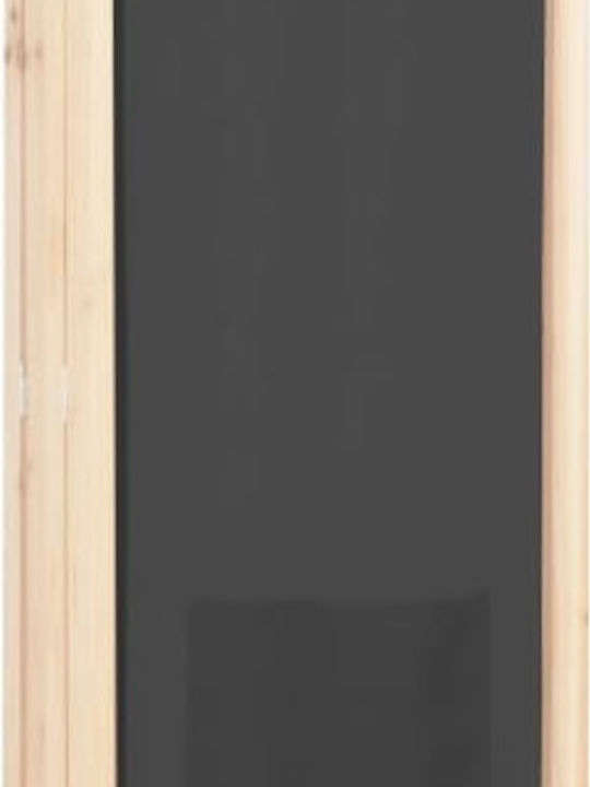 vidaXL Wooden Room Divider with 4 Panels 160x170cm