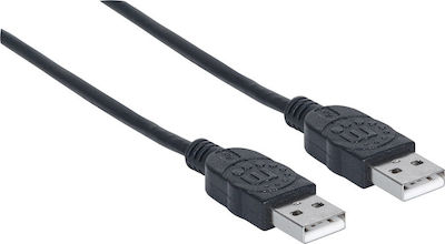 Manhattan 1m USB 2.0 Cable A-Male (353892)