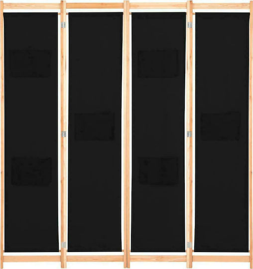 vidaXL Διακοσμητικό Παραβάν Ξύλινο με 4 Φύλλα 160x170cm vidaXL Διακοσμητικό Παραβάν Ξύλινο με 4 Φύλλα 160x170cm