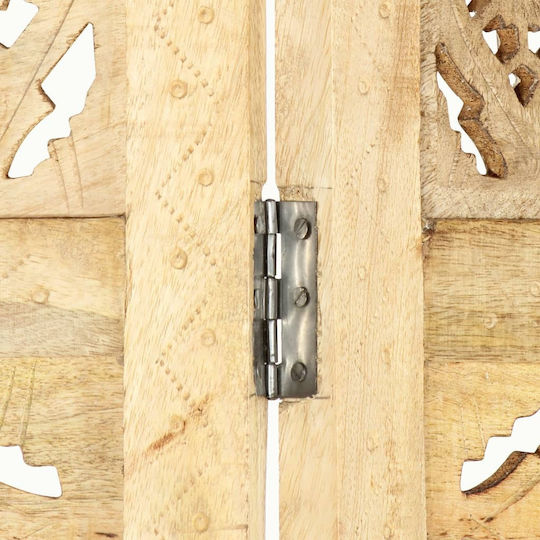 vidaXL Διακοσμητικό Παραβάν Ξύλινο με 5 Φύλλα 200x165cm