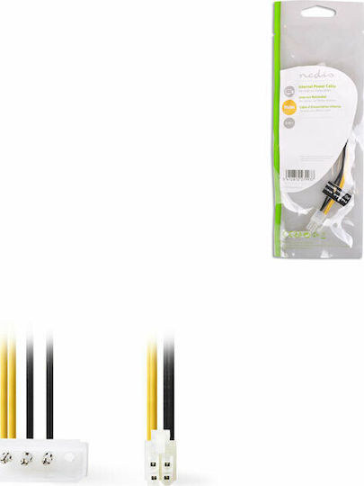 Nedis 4-Pin EPS - Molex cu 4 pini Cablu 0.15m Multicolor (CCGP74340VA015)