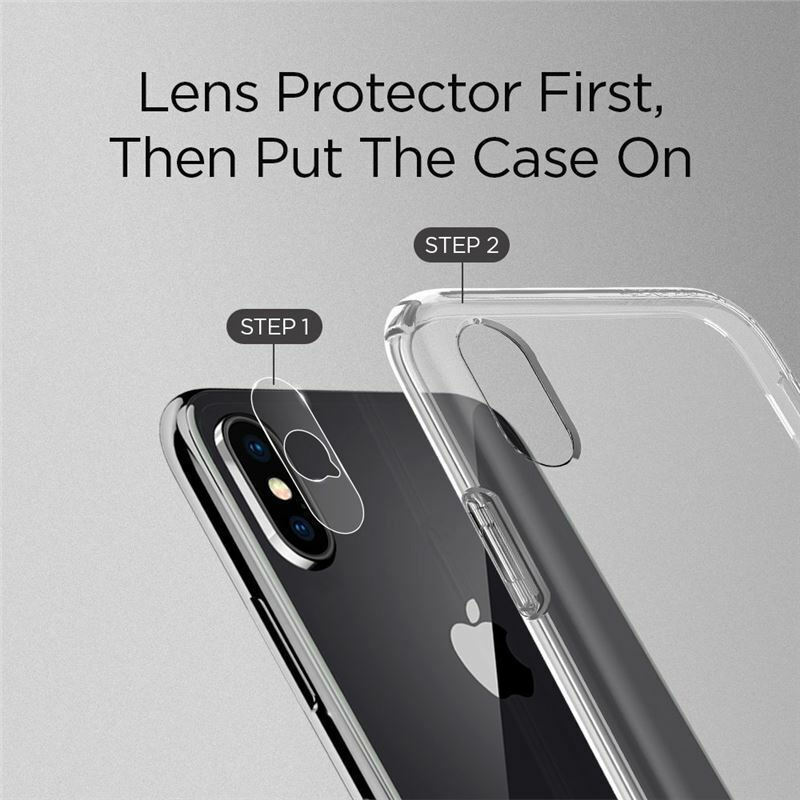 Spigen Tempered Glas.tR Slim Screen Protector for Camera Lens 4τμχ