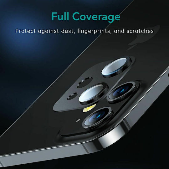ESR Lens Protector Camera Protection Tempered Glass Black for the iPhone 12 mini
