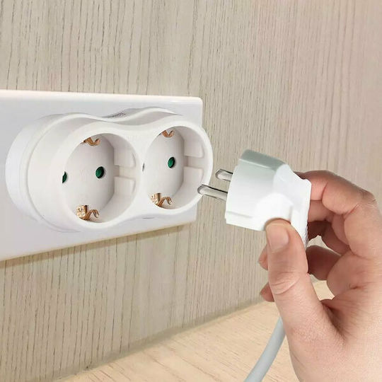 V-TAC T-förmiger Wandstecker 2 Positionen