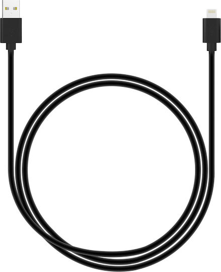 Lamtech USB-A to Lightning Cable Black 2m (LAM444526)