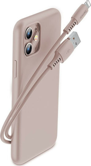 Baseus Colorful Regular USB to Lightning Cable Ροζ 1.2m (CALDC-04)