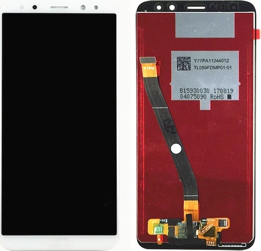 Οθόνη mit Touch-Mechanismus für Huawei Mate 10 Lite (Weiß)