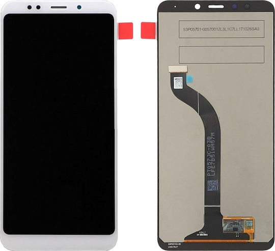 O ecran cu Mecanism Tactil pentru Redmi 5 (Alb)