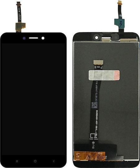 Екран със Сензорен Механизъм за Redmi 4x (Черен)