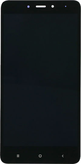 Οθόνη mit Touch-Mechanismus für Redmi Note 4 (Schwarz)