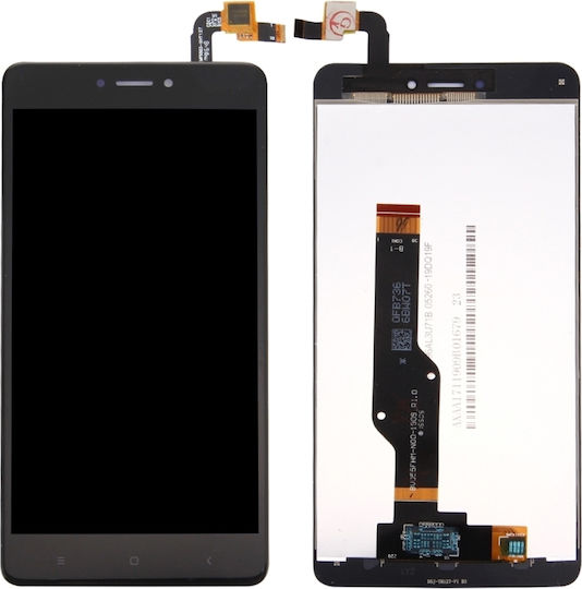 Екран със Сензорен Механизъм за Redmi Note 4x (Черен)