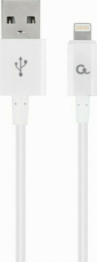 Cablexpert USB-A to Lightning Cable White 1m (CC-USB2-AMLM-W-1M)