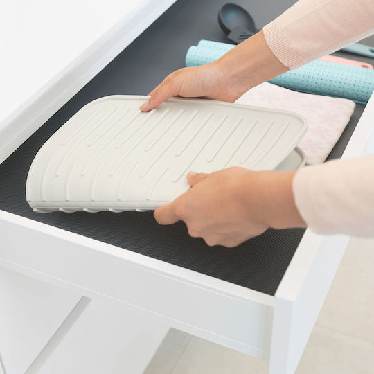 Brabantia Повърхност За Сушене От Силикон Бяла 44x33см