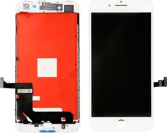 O ecran cu Mecanism Tactil pentru iPhone 8 Plus (Alb)