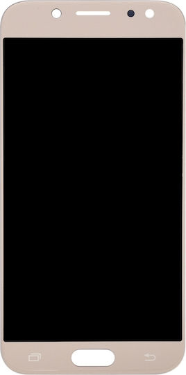 O ecran LCD cu Mecanism Tactil pentru Galaxy J5 2017 (Auriu)