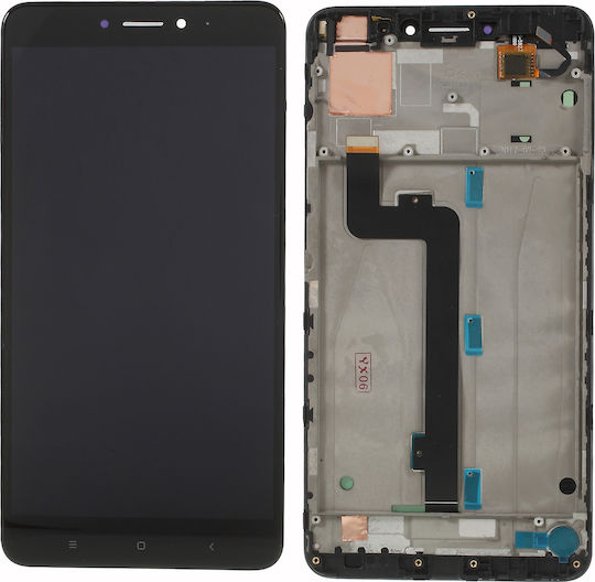 Οθόνη με Μηχανισμό Αφής για Xiaomi MI Max 2 (Μαύρο)