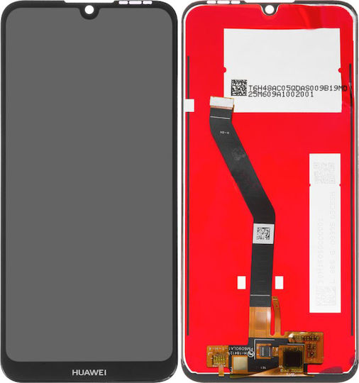 Οθόνη με Μηχανισμό Αφής για Huawei Y6 2019 (Μαύρο)