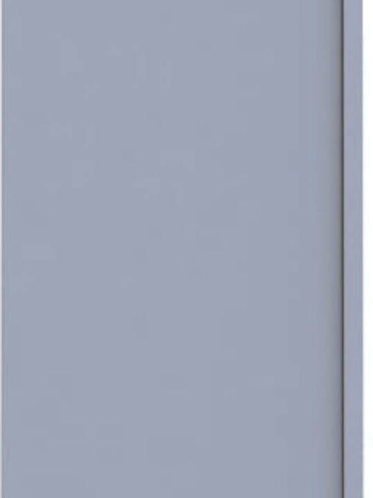 vidaXL Калориферен Капак от MDF Сив 112x19x81см
