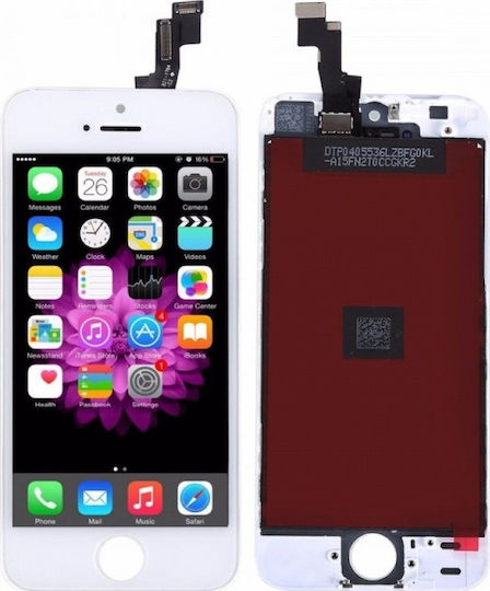Tianma Οθόνη mit Touch-Mechanismus für iPhone 5s (Weiß)