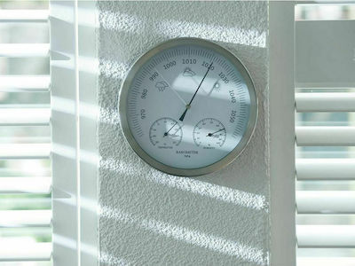 vidaXL Indoor - Outdoor Thermometer & Hygrometer Wall Mounted