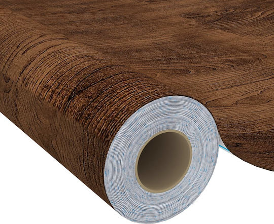 Decorative Sticker Furniture Dark Oak 2pcs 500x90cm vidaXL