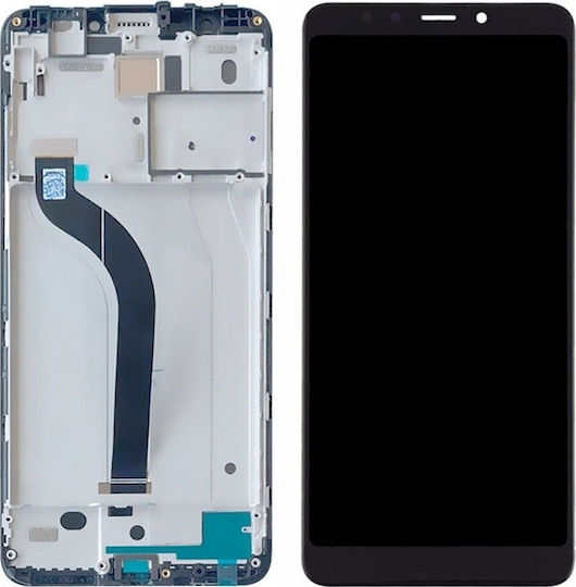 Xiaomi Οθόνη με Μηχανισμό Αφής και Πλαίσιο για Redmi 5 (Μαύρο)