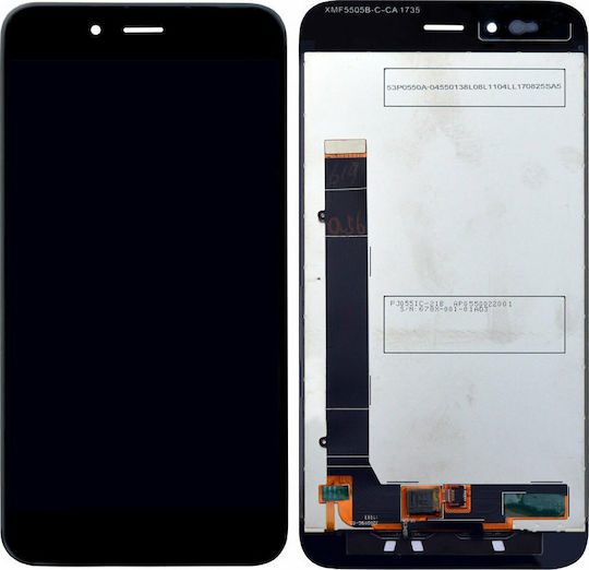 Qoltec Οθόνη cu Touchscreen pentru Mi 5X/Mi A1 (Negru)