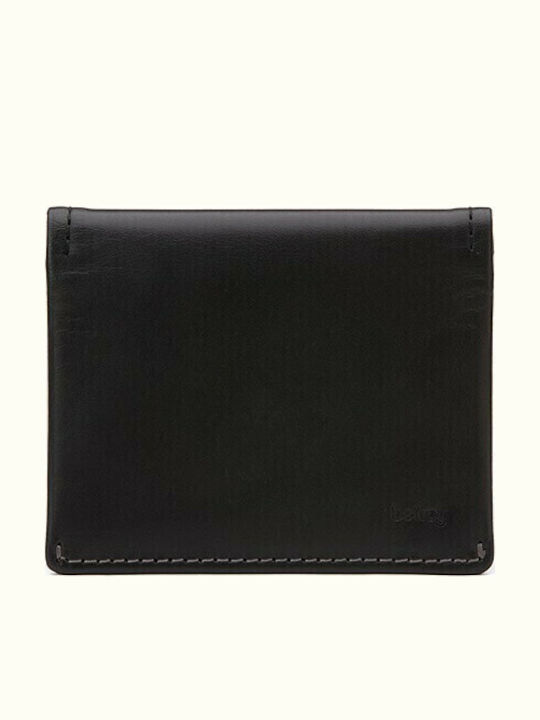 Slim Sleeve Leather Men's Wallet Black
