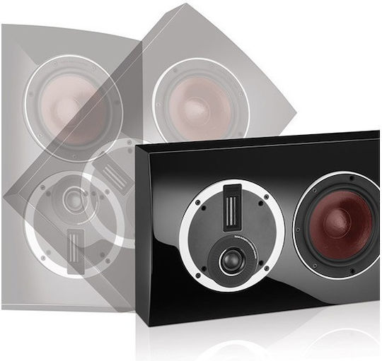 Rubicon LCR Ηχείο Hi-Fi Τοίχου 150W 3 Δρόμων Π27.8xΒ14.2xΥ46.5εκ. Black High Gloss Lacquer