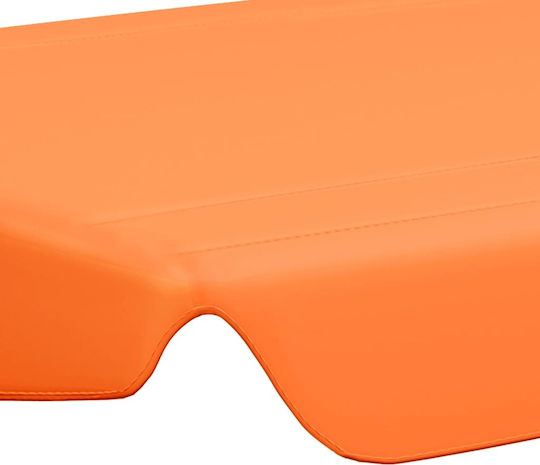 vidaXL Swing Fabric Orange 2.26x1.86m 270gr/m²