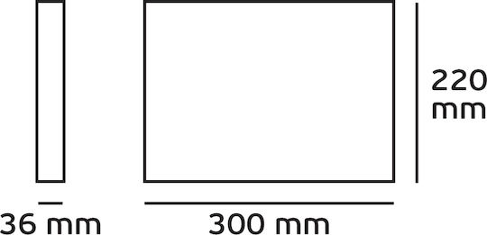 VK Lighting Waterproof LED Flood Light 50W Cold White 6000K with Motion Sensor IP65
