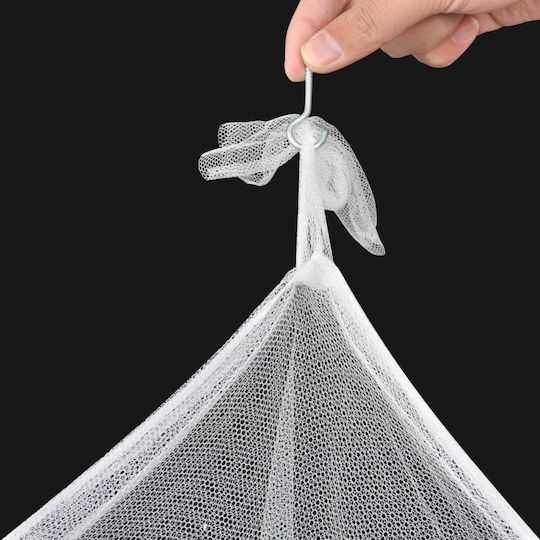 vidaXL Camping Mosquitos Nest White 220x200x210cm