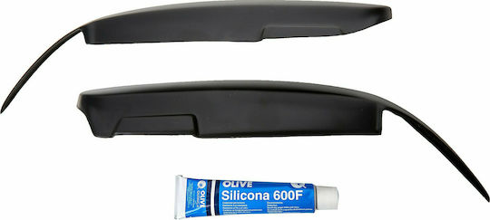 Motordrome Front Headlight Eyebrows for Volkswagen Polo 98