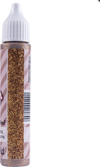 Maxi Decor Gold Glitter Pen 28ml