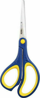 Officepoint Scissors 15.5cm with Metallic Blade Blue