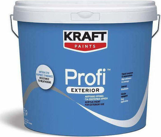 Kraft Profi Exterior Plastic Vopsea pentru Utilizare Externă 750ml