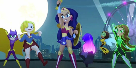 DC Super Hero Girls: Teen Power Switch Game
