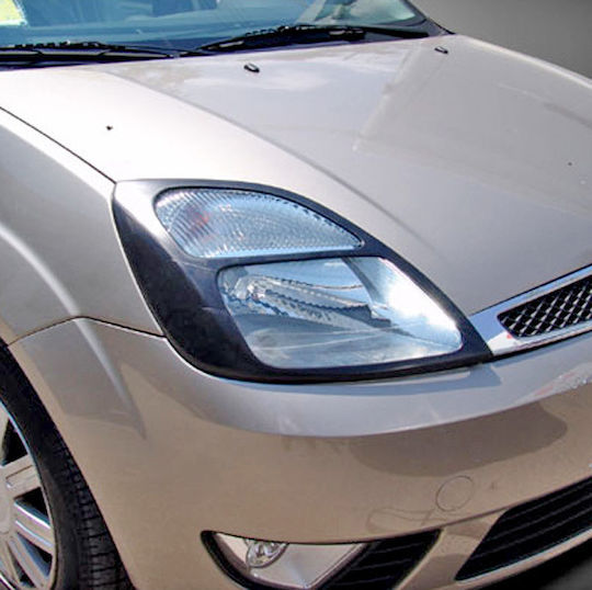 Americat Car Headlight Eyebrows for Ford Fiesta 2002-2008