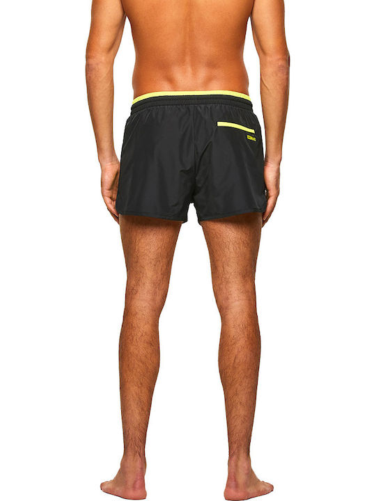 Diesel Herren Badebekleidung Shorts Schwarz