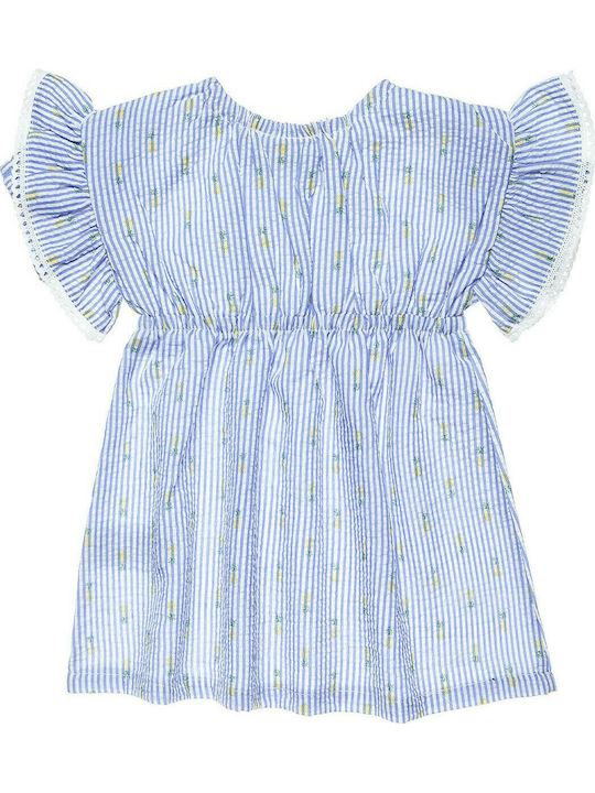 Alouette Kids Dress Short Sleeve Light Blue