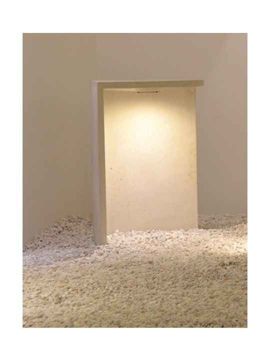 VK Lighting VK Lighting Außenstehlampe LED Außenbereich 6.5W mit Warmes Weiß Licht IP65 Weiß