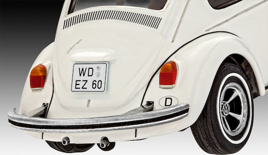 Revell Volkswagen Beetle Modeling Figure Car White 24 Pieces in Scale 1:32