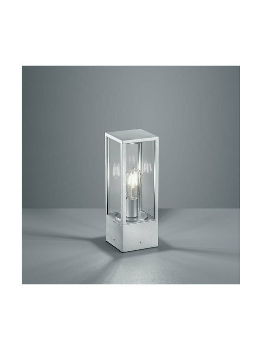 Trio Lighting Garonne Φωτιστικό Κολωνάκι Εξωτερικού Χώρου IP44 για Ντουί E27 Γκρι