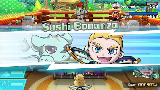 Sushi Striker The Way of Sushido 3DS Game