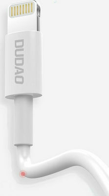 Dudao L1L USB-A zu Lightning Kabel Weiß 1m