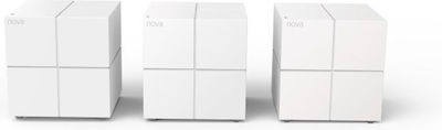 Tenda Nova MW6 WiFi-Mesh-Netzwerk Zugriffspunkt Wi‑Fi 5 Dualband (2,4 & 5 GHz) in Doppelter Bausatz