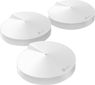 TP-LINK Deco M9 Plus v2 WiFi Mesh Network Access Point Wi‑Fi 5 Tri Band (2.4 & 5 & 5GHz) Triple KIt